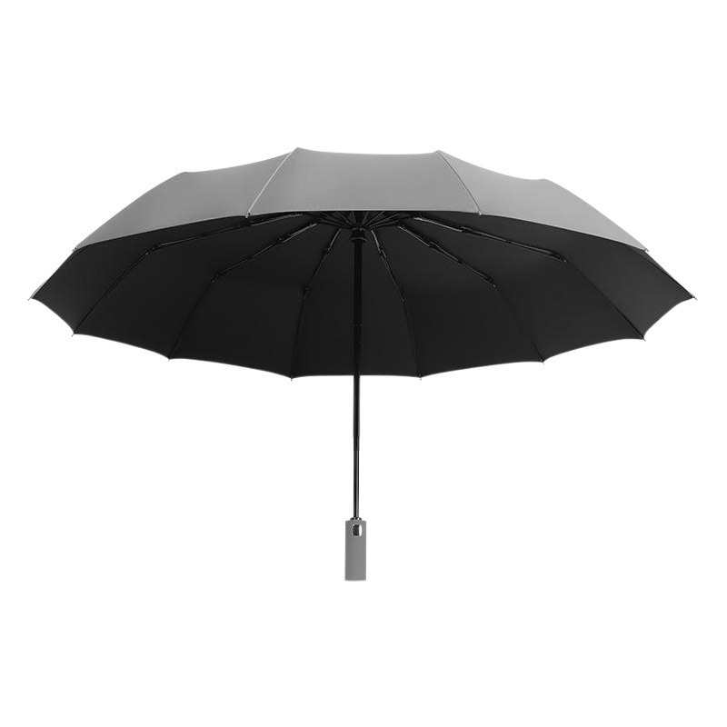 Umbrella large wholesale large double automatic folding umbrella men and women sunshade sun umbrella printable advertising