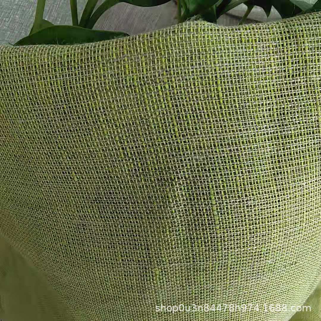 Picture of Pure Linen Yarn-dyed Rain Dew Window Screen Fabric French Linen Gauze Wide Fabric Wide Linen Window Screen Fabric