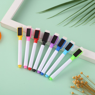 Picture of Color children's creative painting mini watercolor pen with magnetic erasable whiteboard pen students draw key marker pen