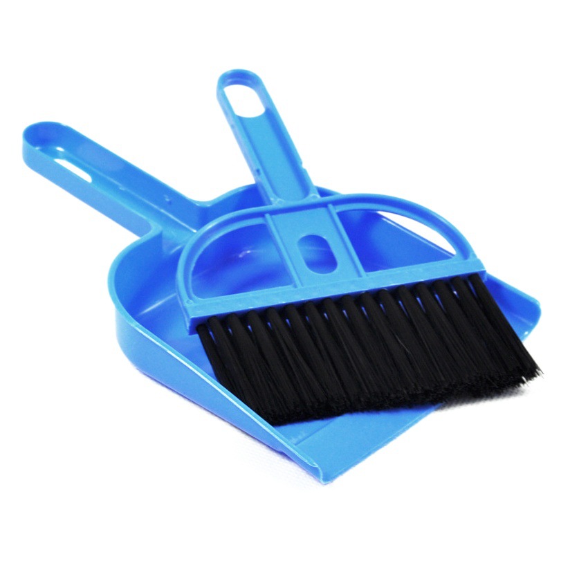 Small Broom Set Mini Small Broom Household Handheld Small Set Desktop Cleaning Plastic Garbage Shovel Small Dustpan