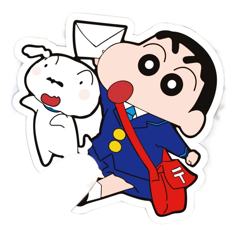 51 Cartoon Crayon Shin New Kids Cute Animation Luggage Car Bicycle Waterproof Decorative Graffiti Stickers