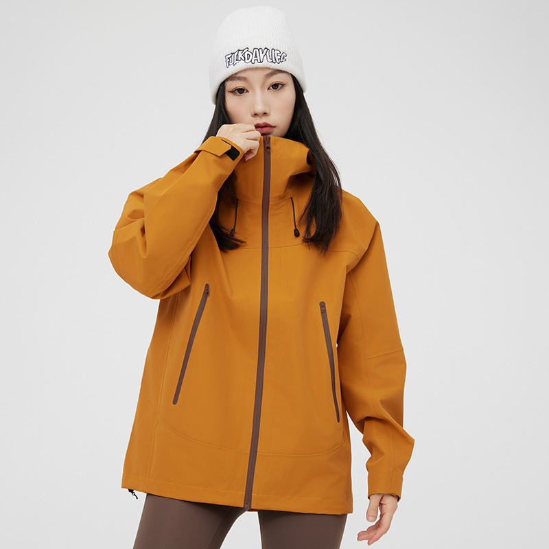 Taizhou Dachang Senbo Hard-Shell down Jacket for Men and Women, Fully Taped Workwear, Outdoor Windproof and Waterproof Mountaineering Jacket