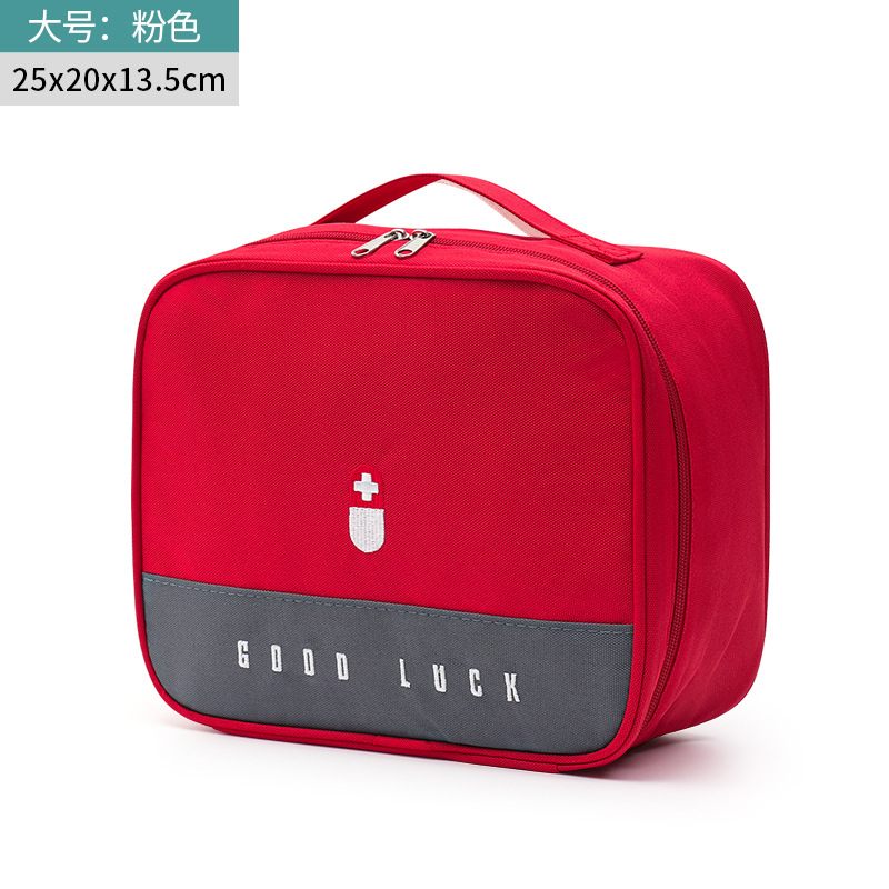 Picture of Portable Emergency Kit, Outdoor Car-Mounted Medicine Kit, Household Emergency Kit, Large-Capacity Epidemic Prevention Medicine Storage Bag