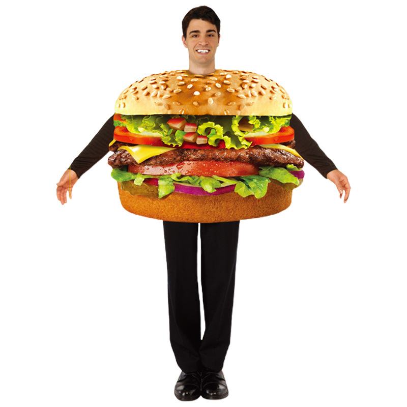 Picture of New Hamburger Stage Cosplay Suit cosplay Masquerade Party Performance Hamburger Suit