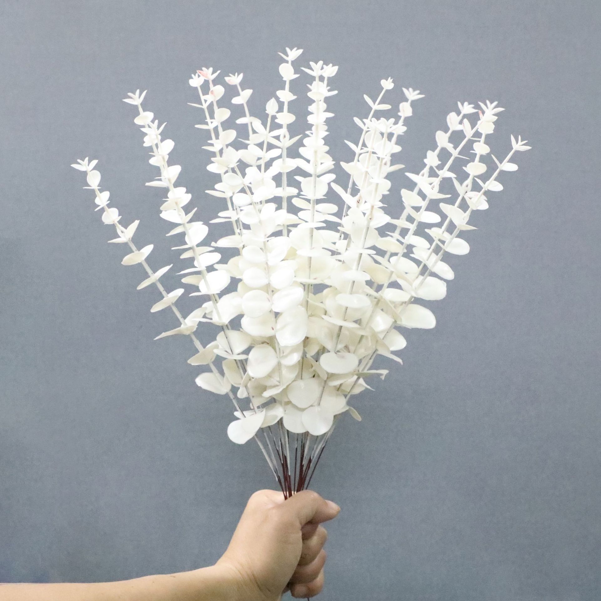 Picture of Cross-Border Simulated Green Plants Eucalyptus Leaves Amazon Simulated Plants Wholesale Eucalyptus Leaves Ins Decoration Home Wedding