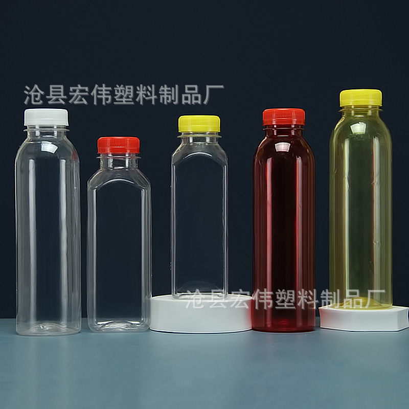 Factory supply 350/450ml/500 ml bait plastic bottle granule bottle nest wine bottle bottled