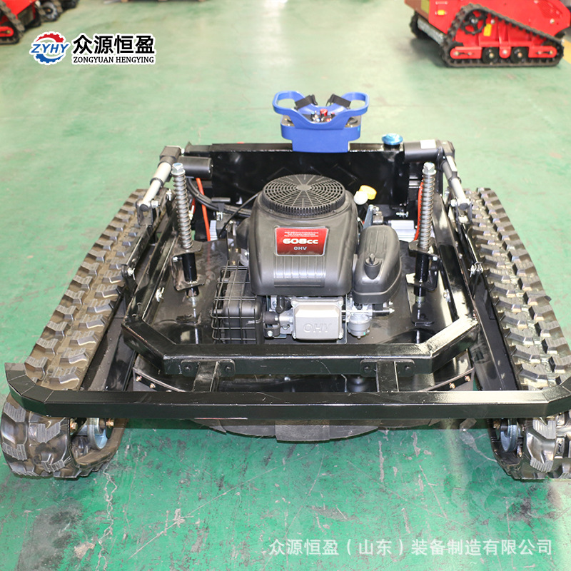 Orchard Weeding and Grass Cutting Machine, Farm Grass Cutting Machine, Exported to the United States, Crawler-Type Fully Automatic Lawn Mower