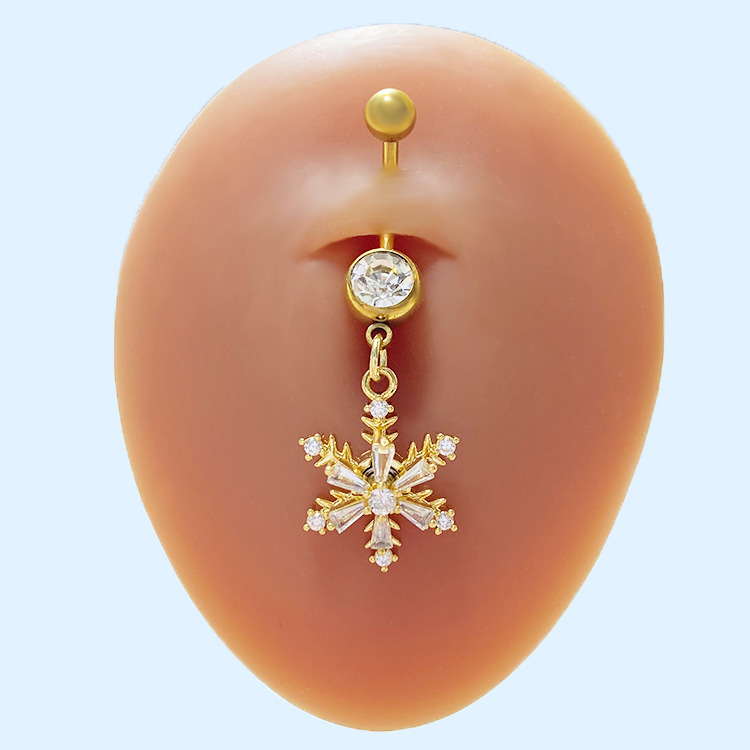 Picture of Gaibei European and American cross-border sweet cat rabbit puncture navel nail sweet cool hot girl belly button ring butterfly net red hot sale