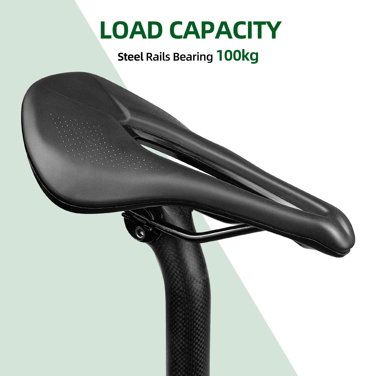 POWER Hollow Mountain road bike saddle for men and women TT triathlon riding cushion black and white red