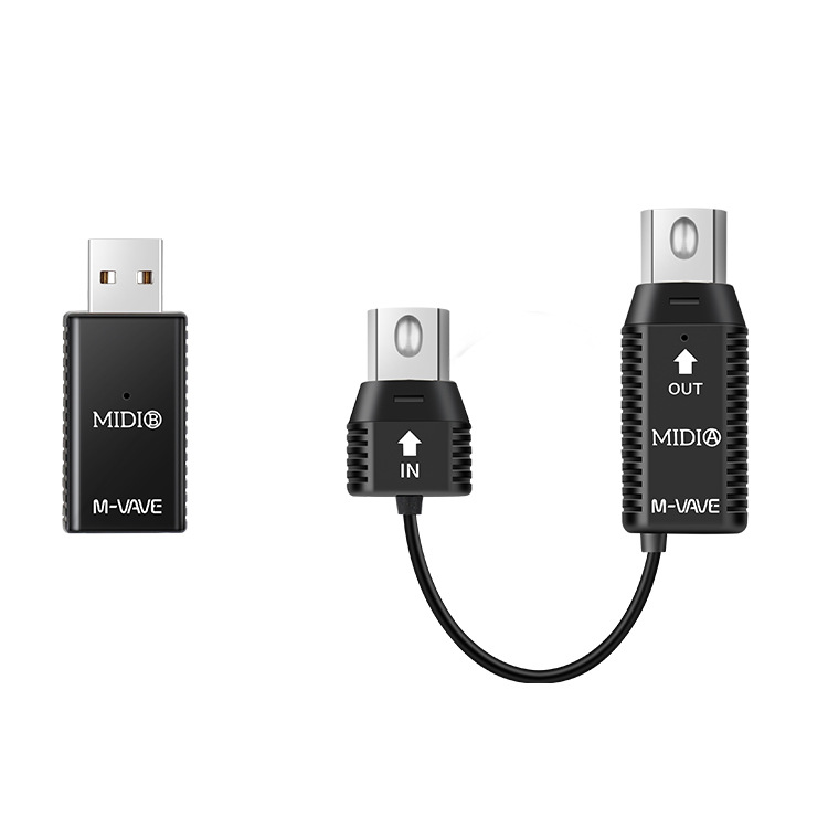 Wireless Midi Transmission Midi Cable Midi Cable to USB Cable Midi Controller Music Keyboard Instrument