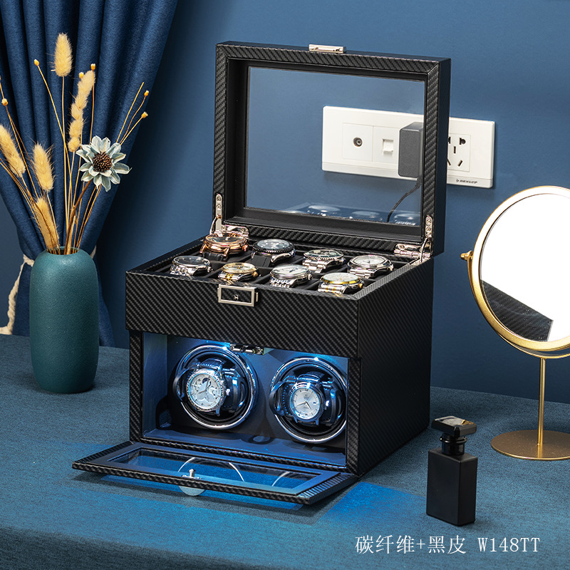 Picture of New Mechanical Watch Watch Shaker Watch Turner Spot Watch Storage Display Box Cross-Border Supply Watch Products
