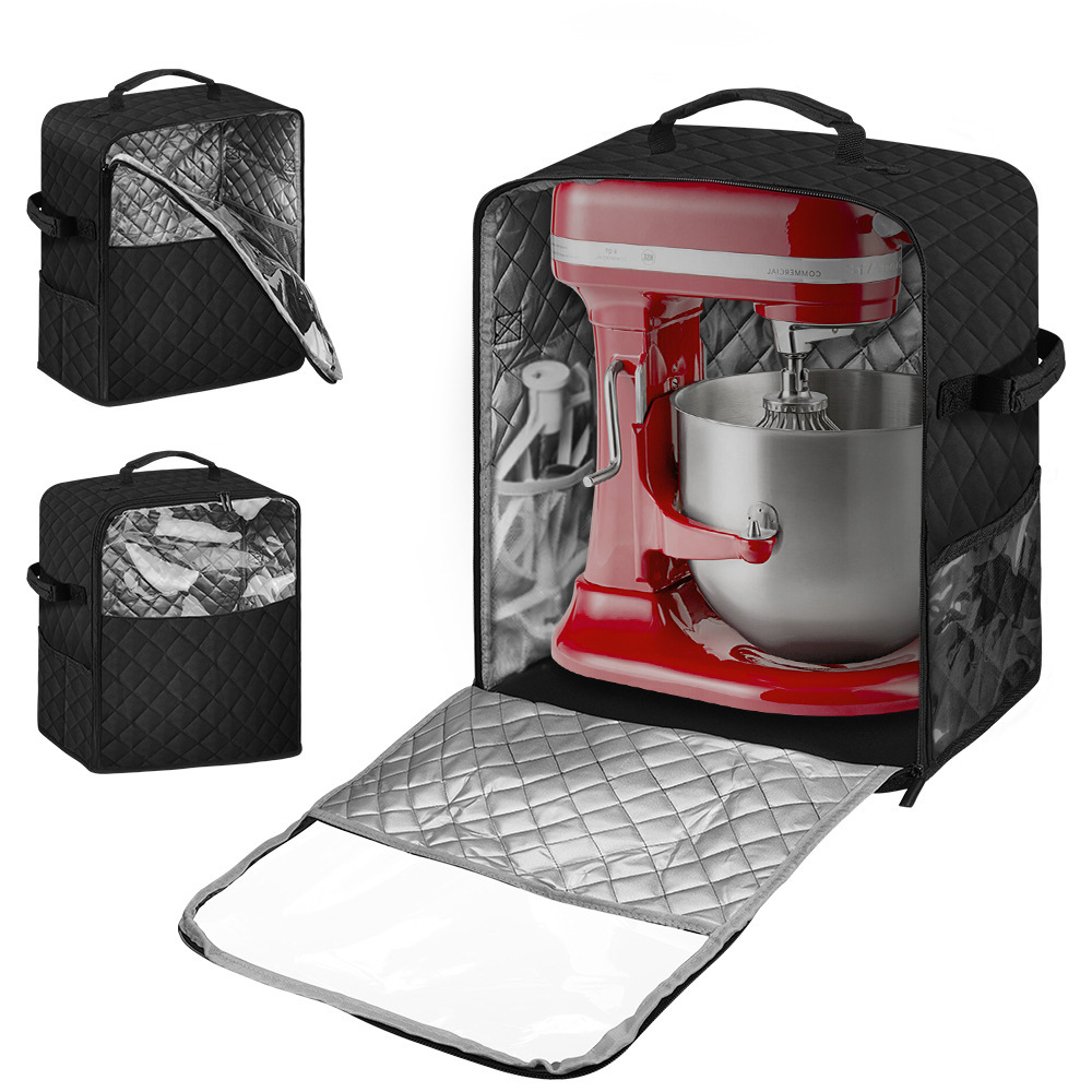 Cross-border Hot Sale Vertical Mixer Dust Cover Mixer Storage Bag with Pocket Mixer storage Bag