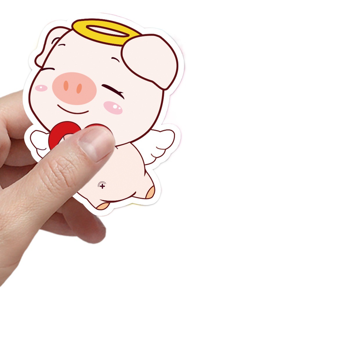 Picture of 50 cartoon ins sweet Valentine's Day love pink small fresh decoration DIY skateboard luggage stickers waterproof