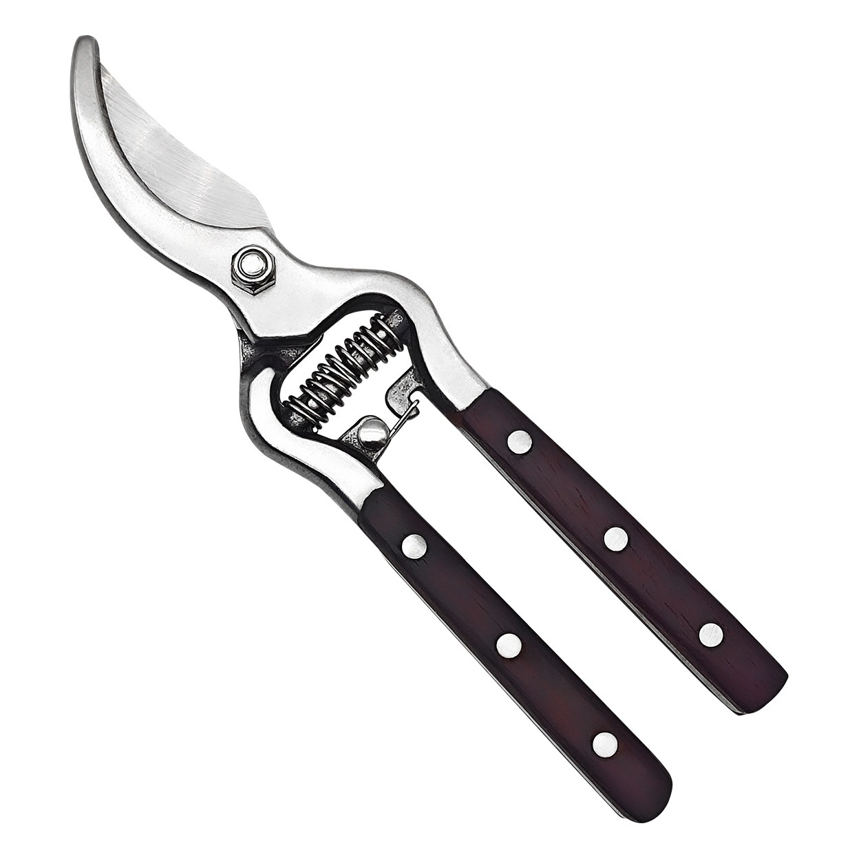 Professional Pruning Shears with Wooden Handle, Garden Shears, Gardening Shears, Branch Shears, Fruit Branch Shears, Flower Shears, Forged Labor-Saving Thick Branch Shears, Cross-Border