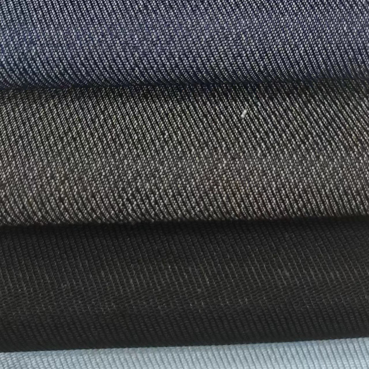 Picture of Non-fading rayon Denim imitation denim fabric wash-free denim skirt pants shirt children's clothing fabric