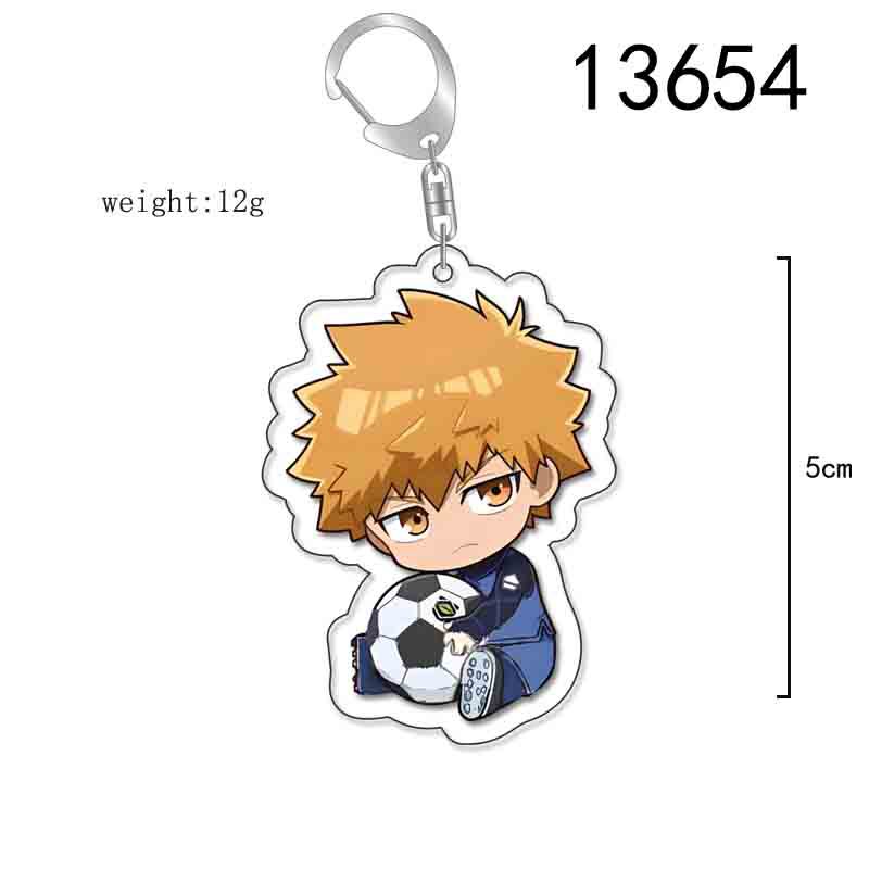 Picture of Blue Prison Keychain Jie Shi Yifeng Le Return to Thousand Cut Leopard Ma Guo Shen Lian Jie Acrylic Pendant