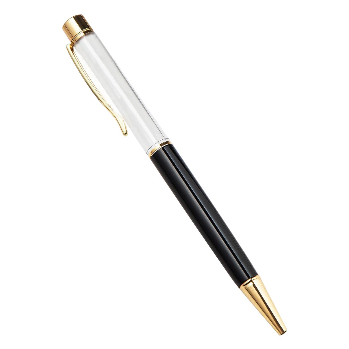 Metal Ballpoint Pen diy solid color air pipe ballpoint pen creative gift pen rotating ballpoint pen with accessories