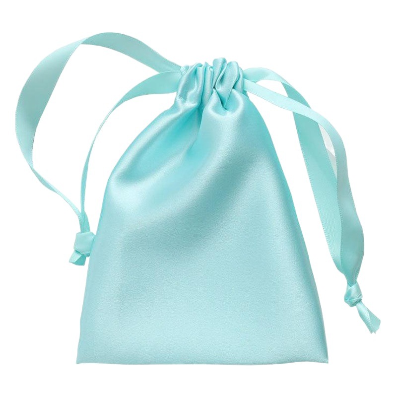 Simulated Silk Cloth Bag, Eye Mask Accessories, Drawstring Flap Pocket Pants, Business Gift Packaging Storage Bag, Dust Bag with Custom Logo
