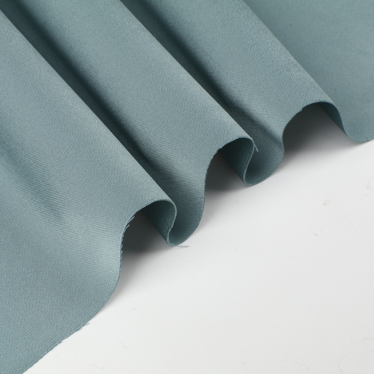 Picture of Imitation Acetate Fabric Double-Sided Satin Ultra-Soft Drape Polyester Slip Dress Fabric Wholesale Silky Drape