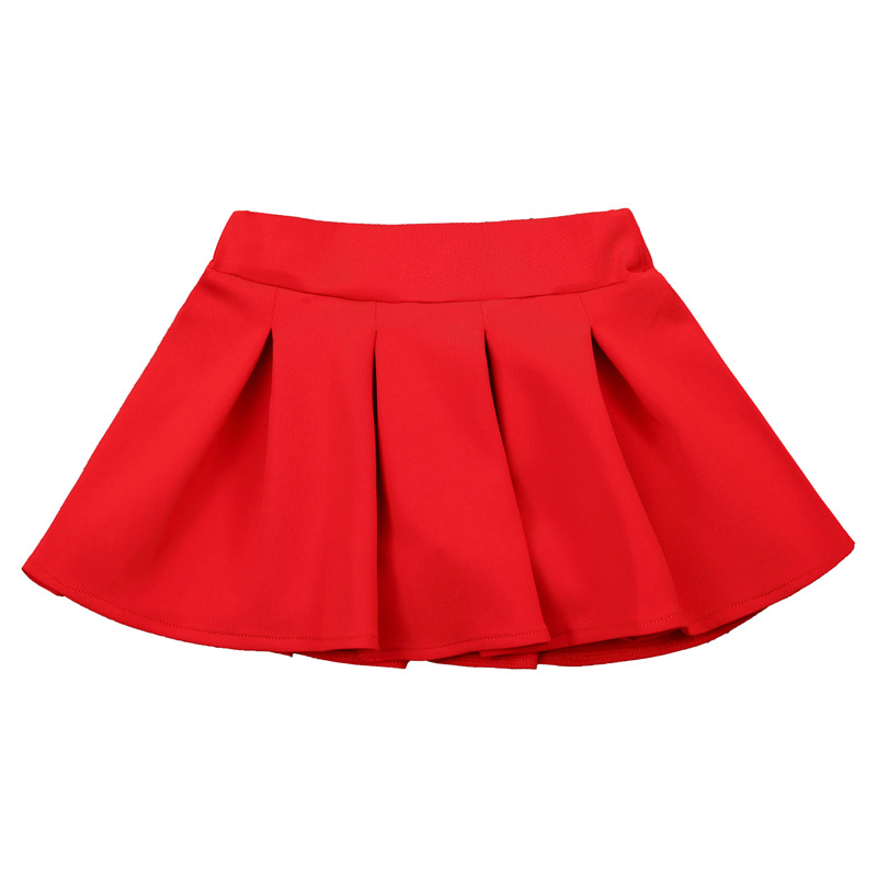 Picture of MOBN Children's Wear | 2018 Spring/Summer New Suit Girls Beautiful Hip Hop Letter Short Sleeve Bright Red Skirt Suit