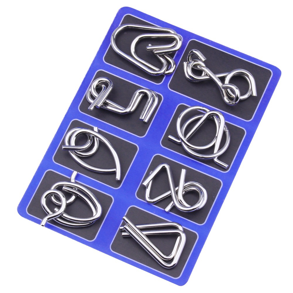 Picture of Net red explosions puzzle nine series burning brain adult children gift unring intelligence toys intelligence buckle suit wholesale