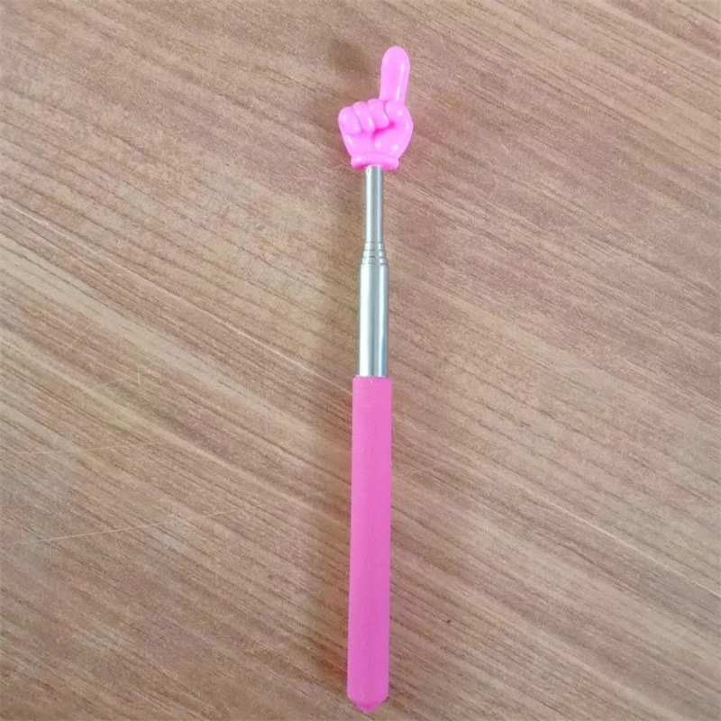 Picture of 60cm retractable finger stick teacher retractable finger reading stick children's reading retractable little finger point reading stick retractable
