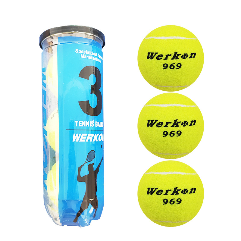 Tennis 3 barreled high-elastic wear-resistant wool sealed pressurized canned bag bulk competition training standards