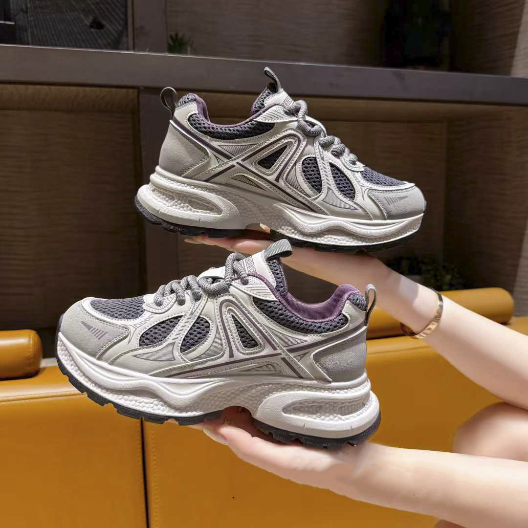 Picture of Cross-border leather platform Forrest Gump women's 2025 autumn new sports shoes women's height increase casual and versatile women