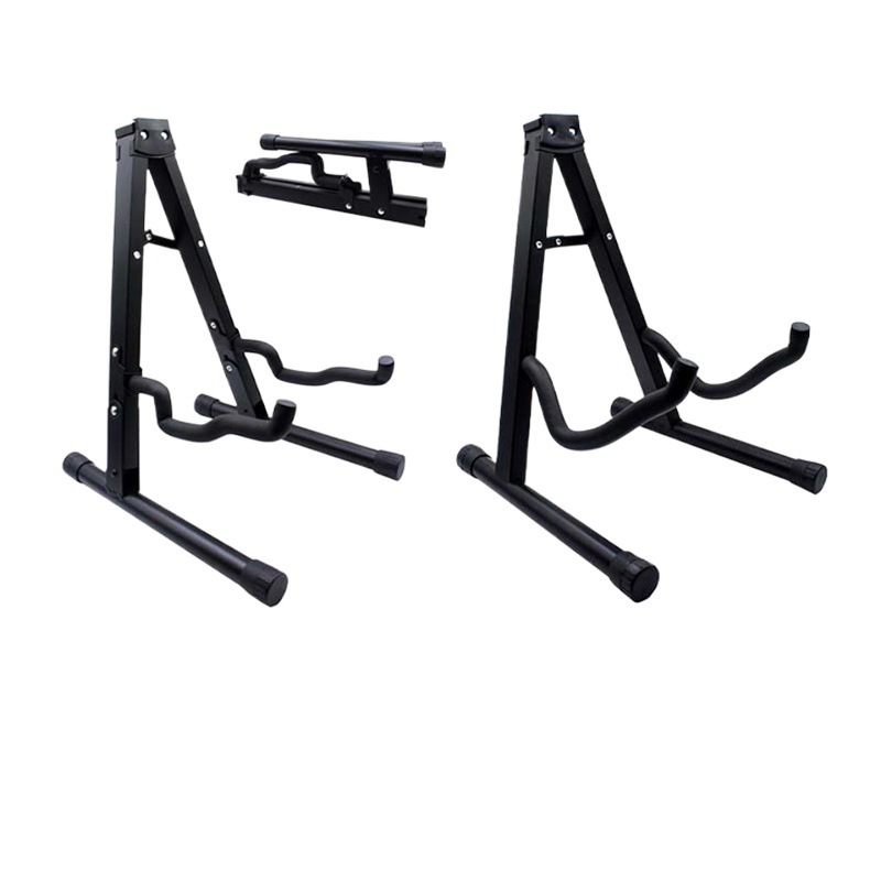 Foldable Type A Guitar Stand Portable Three-Dimensional Wooden Guitar Stand Folk Classical Guitar Ground Stand Guitar Stand