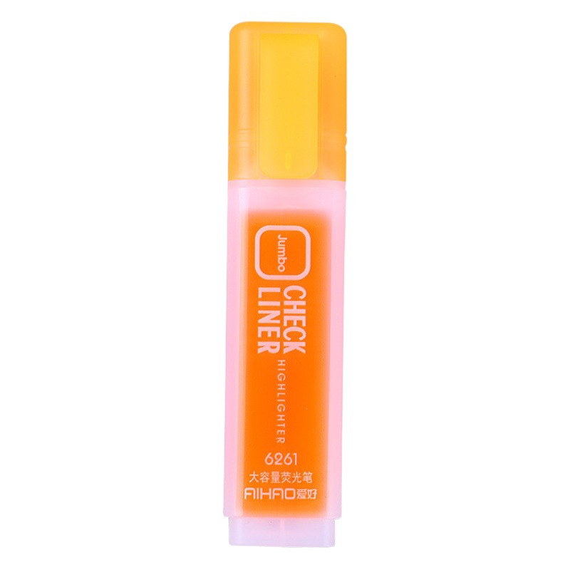 Large Capacity Fluorescent Color Pen Candy Color Fluorescent Marker Pen Student Thick Head Key Marker Pen Color Marker Pen