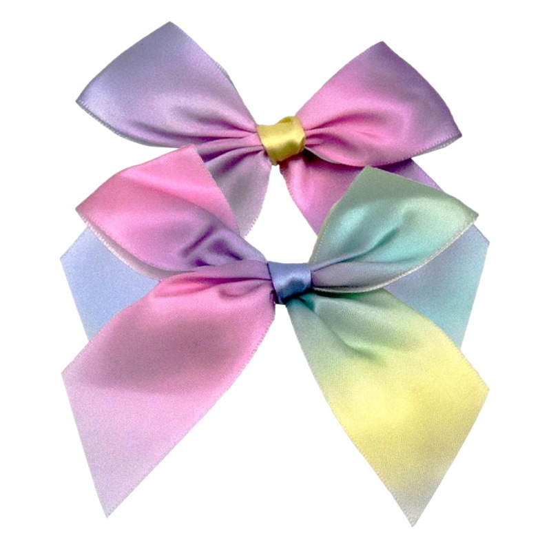 Exquisite Bow Gradient Hand Knot Sample Ribbon Bow Packaging Ribbon Clothing Accessories