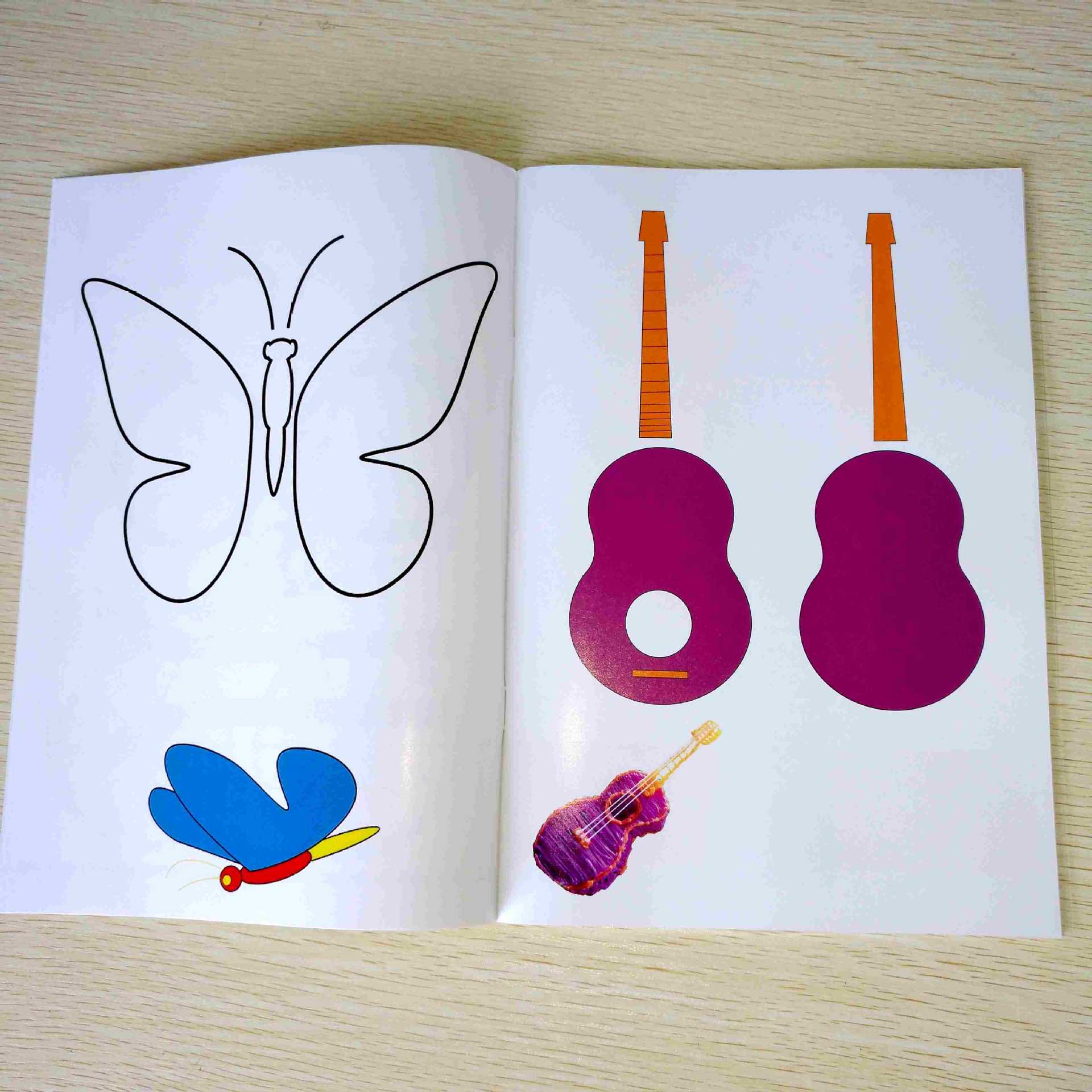 3D Printing Pen Art Album 3D Pen Painting Textbook Copy Album 40 Patterns Free Transparent Copy Board