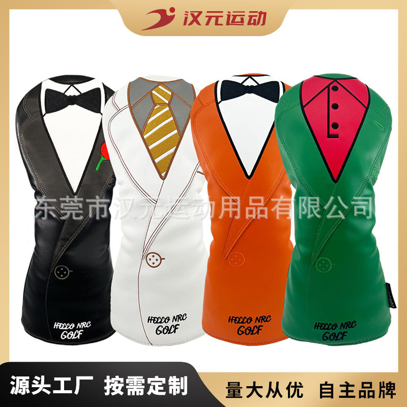 Cross-border New Golf Pole Cover Wooden Pole Cover No. 1 Wooden Protection Sports Outdoor Accessories Suit Pole Cover
