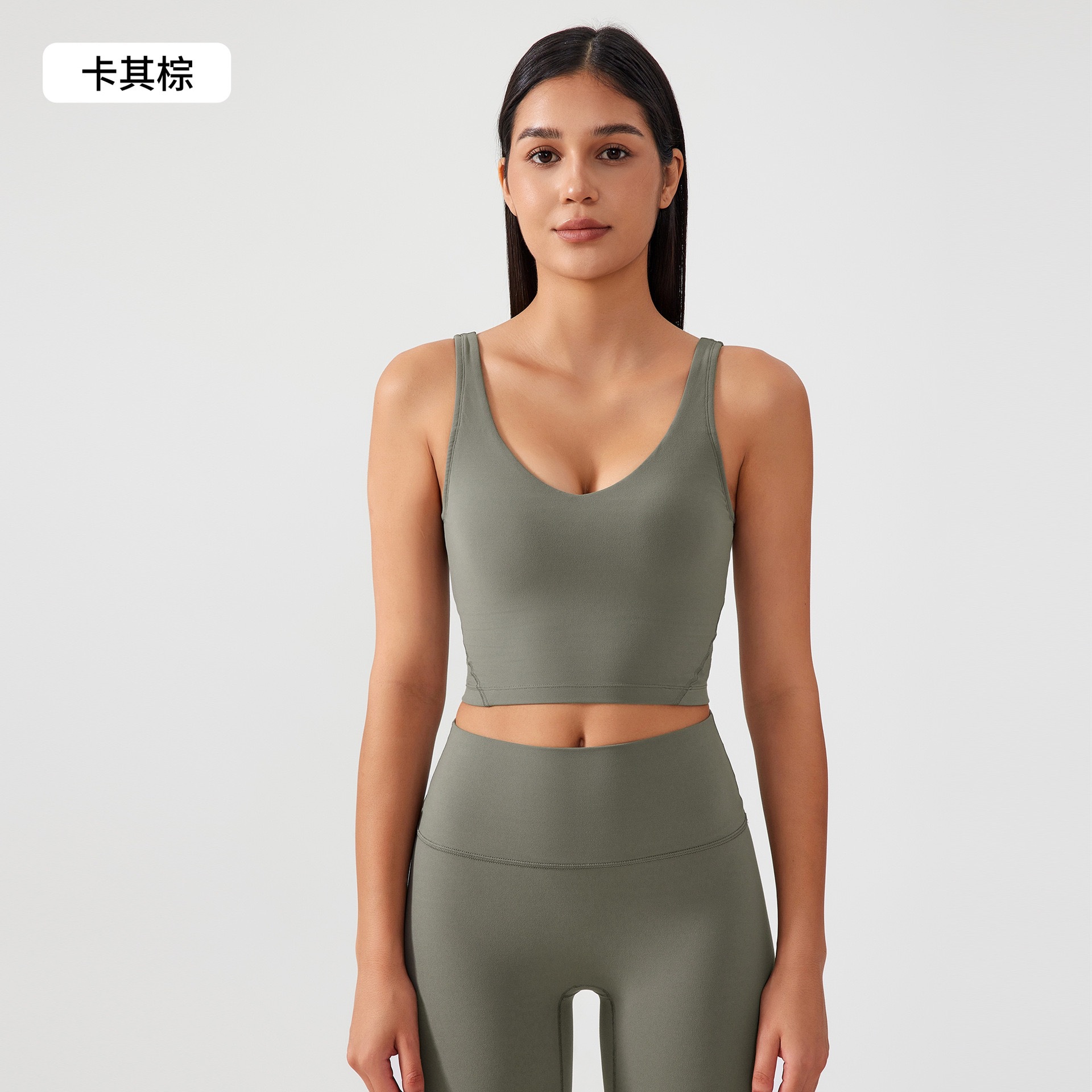 Cross-Border Ultra-Breathable Backless Sports Bra for Women, Shockproof Running High-Intensity Yoga Bra Vest with High Elasticity and Support
