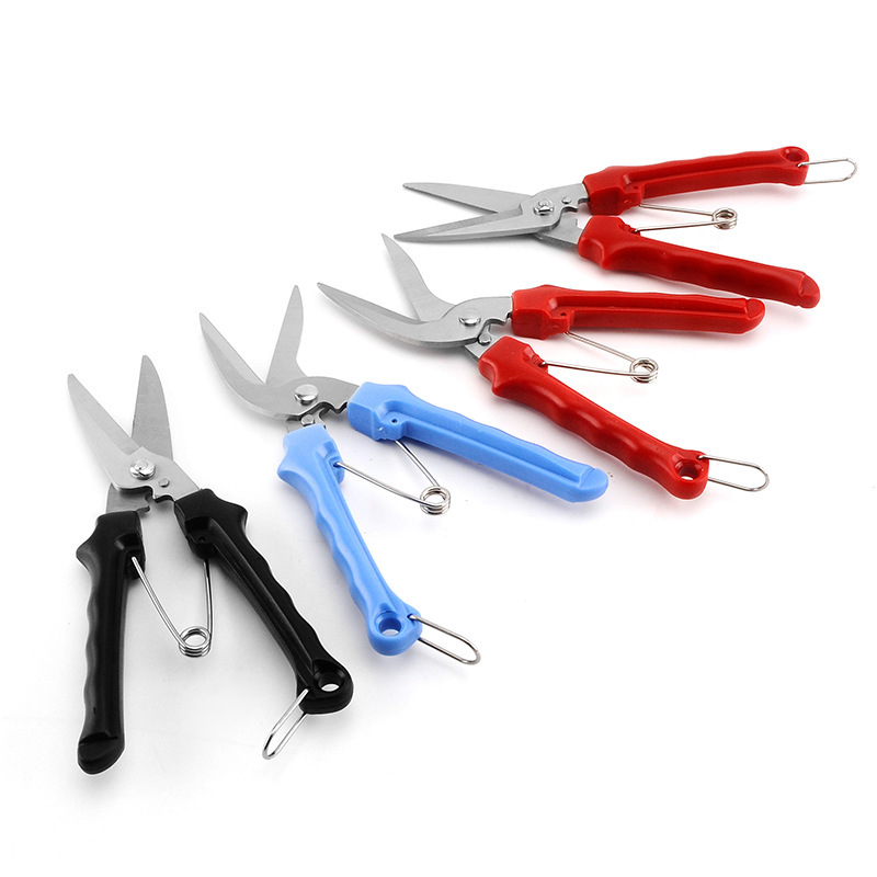 Elbow branch shears Yangjiang manufacturers stainless steel garden tools fruit picking shears pruning shears strong sharp shears wholesale