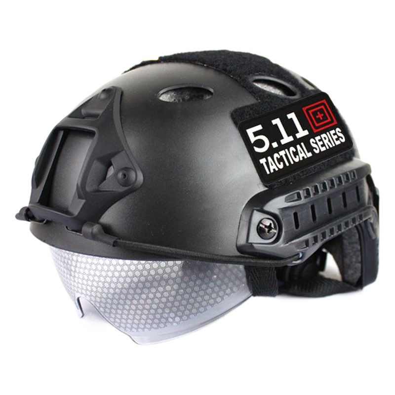FAST helmet goggles helmet PJ oval hole game CS rail helmet military fan helmet tactical helmet
