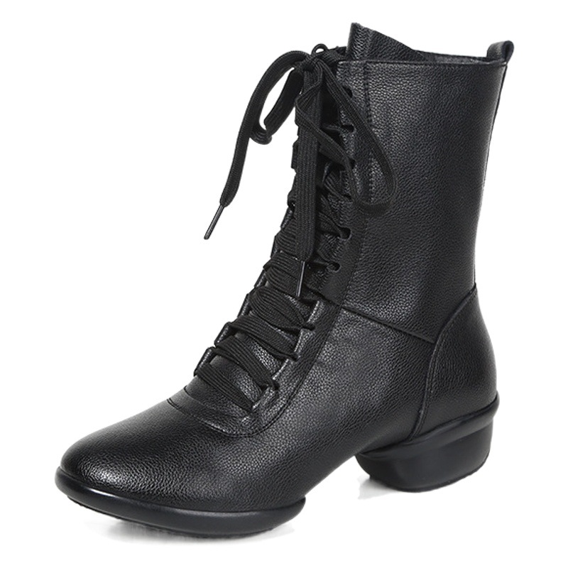 Four Seasons Soft Sole Square Dance Shoes Sundermen Dance Shoes Dance Long Boots Dance Shoes Latin Dance Shoes Modern Women's Shoes Heel Shoes