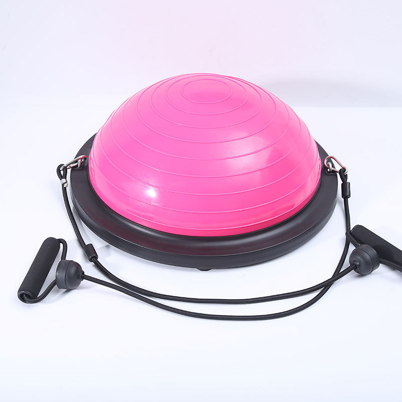 Picture of Manufacturer Wholesale Anti-Slip Wave Speed Ball Fat Reduction Shaping Foot Balance Ball Fitness Equipment Semi-Circular Yoga Ball Soft Power Ball