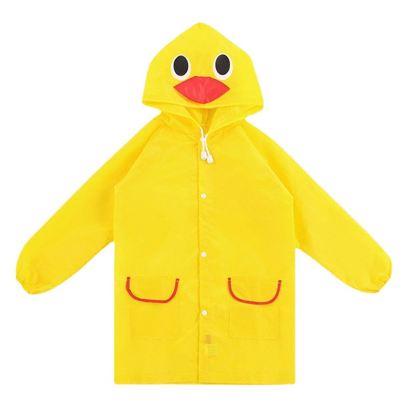 Children's Raincoat Wholesale Boys and Girls Waterproof Cloak Poncho Kindergarten Baby Full Body Rain Gear Cartoon Hooded Raincoat