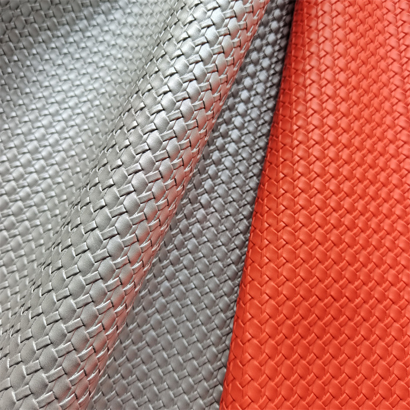 Picture of Factory Straight Supply Bevel Braided Pattern 1.0mm E-Sports Chair Belt Gloves Mobile Phone Shell Clothing Leather Fabric