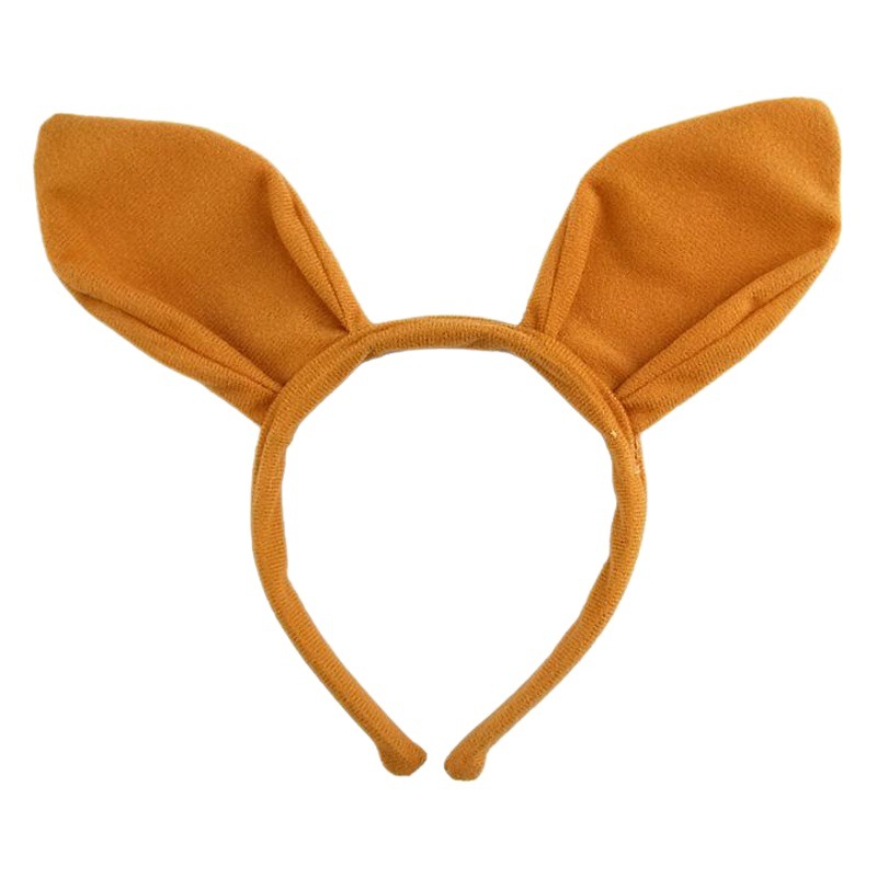 Halloween Kangaroo Ear Hair Hoop Party Supplies Stage Performance Cartoon Animal Ear Toy Three-Piece Set