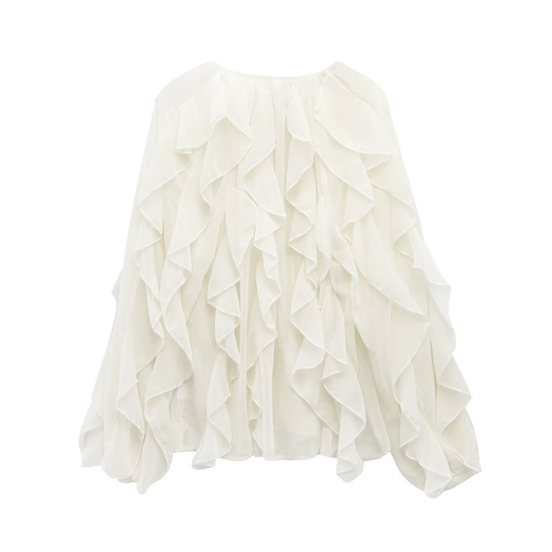 Picture of Cross-Border Foreign Trade 2025 Spring New Shirt Tops Long Fashion Loose Casual Design Niche Layered Wear