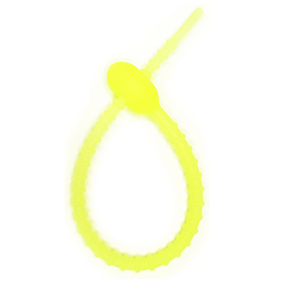 Picture of Color silicone ribbon key chain DIY clothing bag jewelry key chain lanyard data cable storage Winder