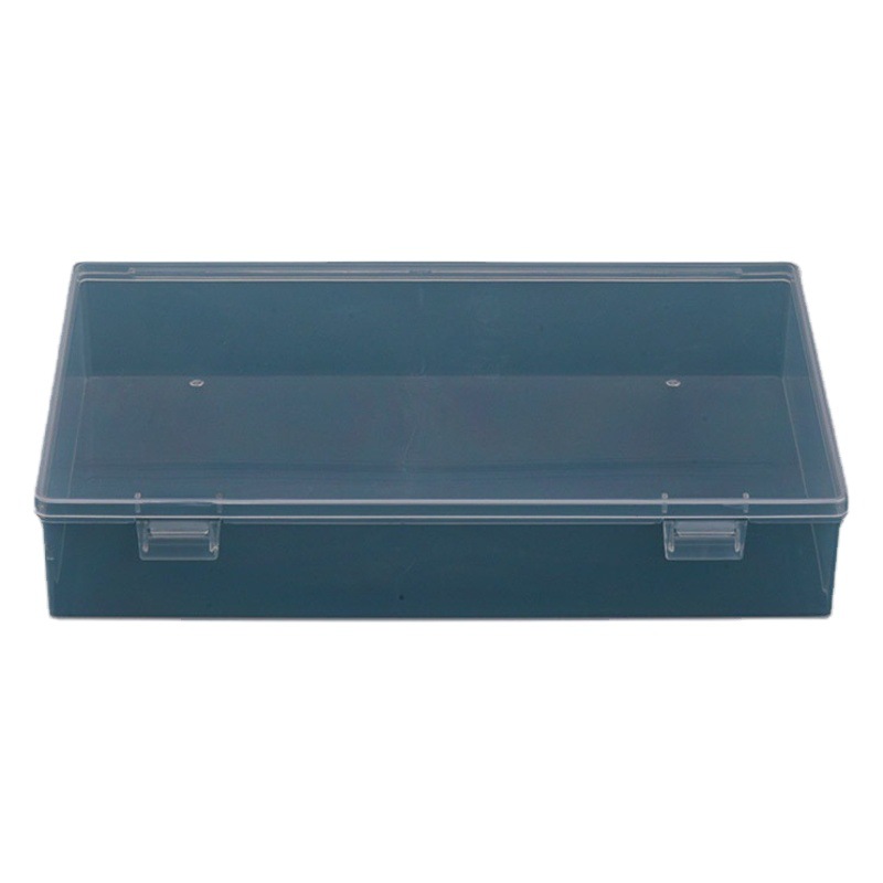 Rectangular pp storage box hardware accessories packing box electronic components storage box 208*125 * 39mm plastic box