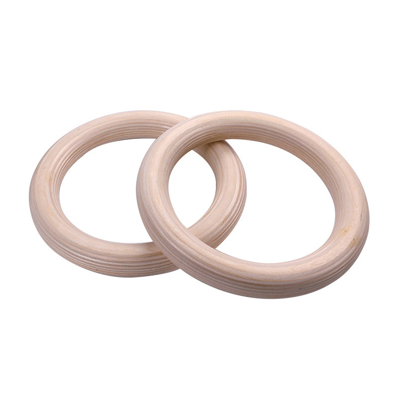 Picture of Indoor gymnastics fitness pull-up rings Sports rings Birch rings set home sports rings