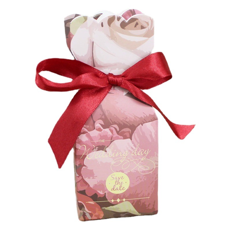 Wedding Candy Box Mori Diamond Box Hot Selling Candy Table Candy European Vase Flower Creative Gift Box Promotion