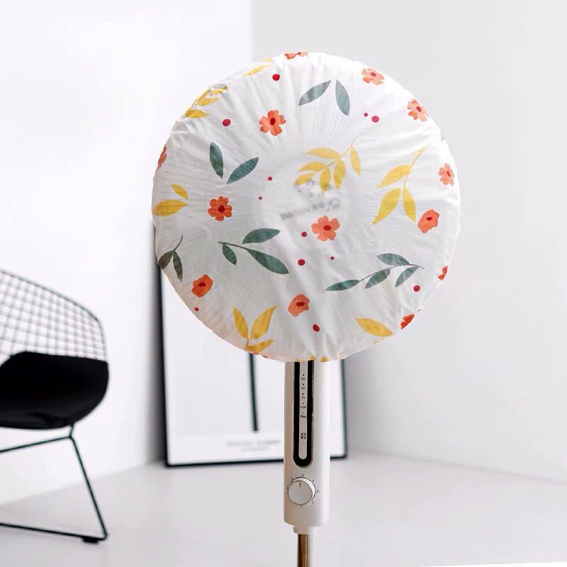 Pastoral style wall fan dust cover universal washable all-inclusive electric fan cover electric heating fan floor fan storage cover
