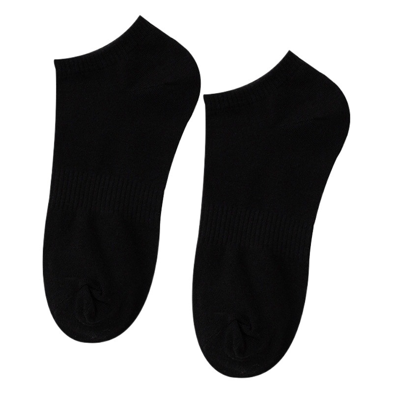 White Socks for Women, Classic Black, White and Gray Boat Socks, Mid-Calf Socks, Stockings, Men's Sports Socks, High Elasticity Trendy