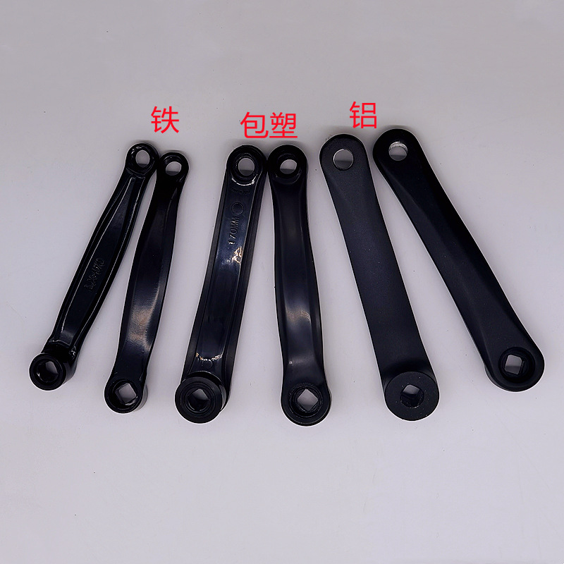Mountain Bike Bicycle 165 Chainring Crank Wheel Crank Folding Bike Left Square Hole 170 Crank Chainring Accessories