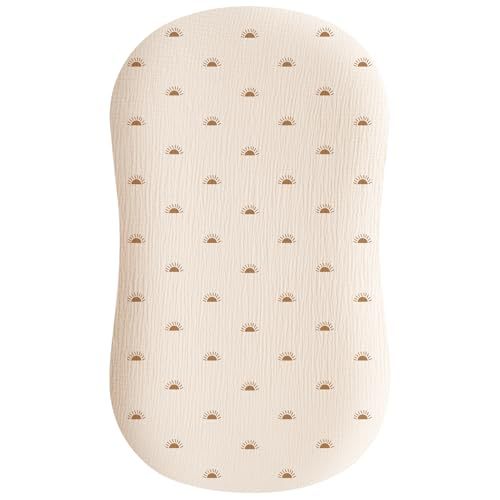 Picture of Cross-border Baby Bed Bed Cover Cotton Yarn Muslin Movable Baby Bed Pressure-resistant Removable Washable Bed Cover